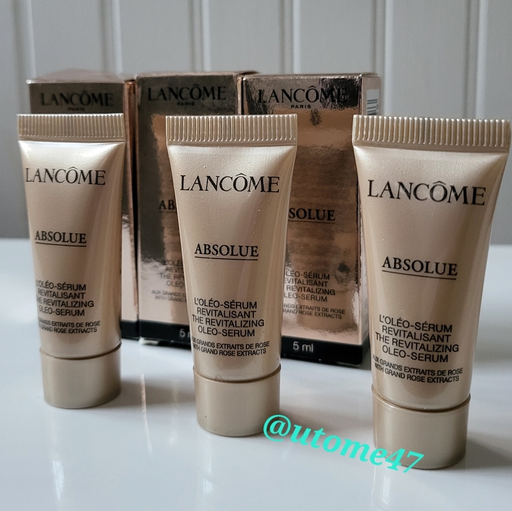 NEW Set Of 3 Lancôme The Revitalizing Oleo-Serum
